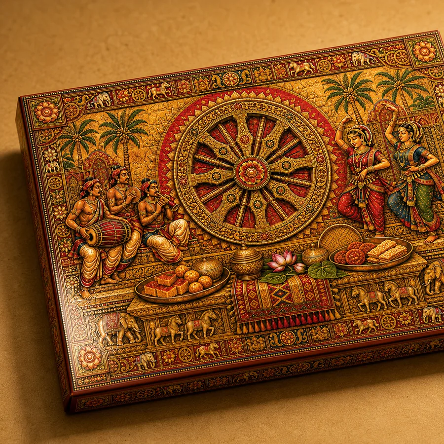Konark empty sweet box thumbnail 3