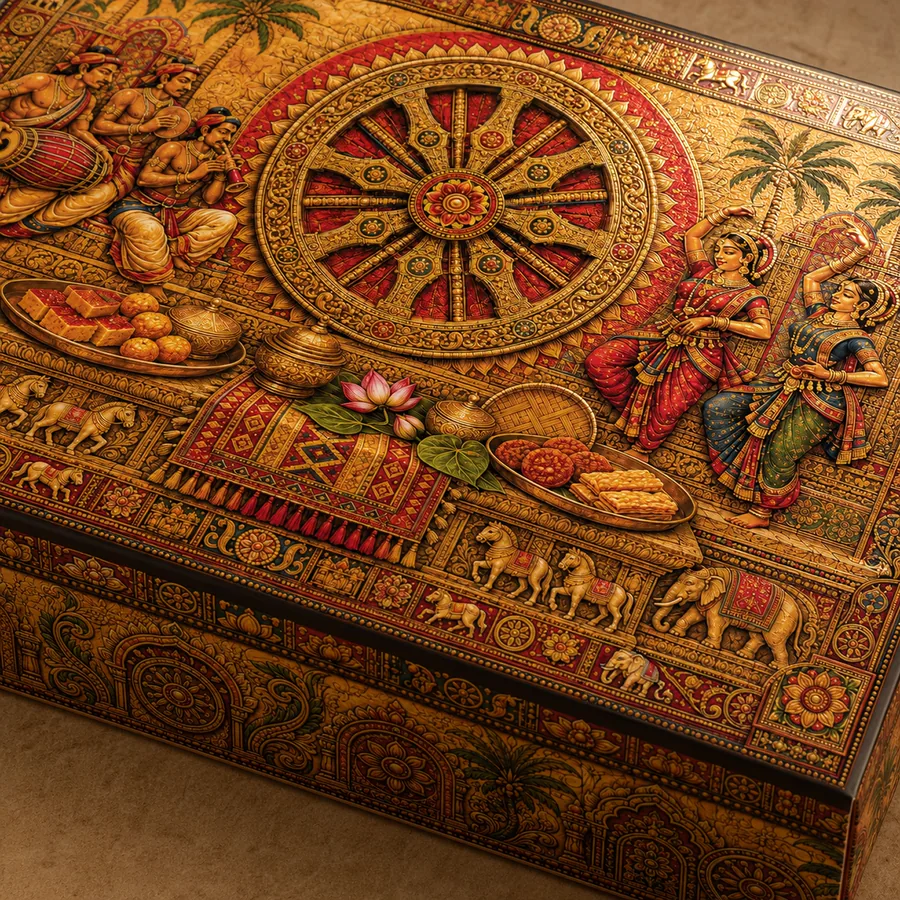 Konark empty sweet box thumbnail 4