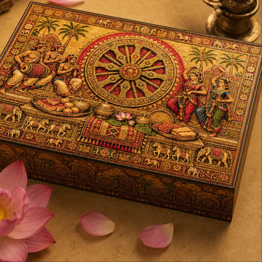 Konark empty sweet box thumbnail 5